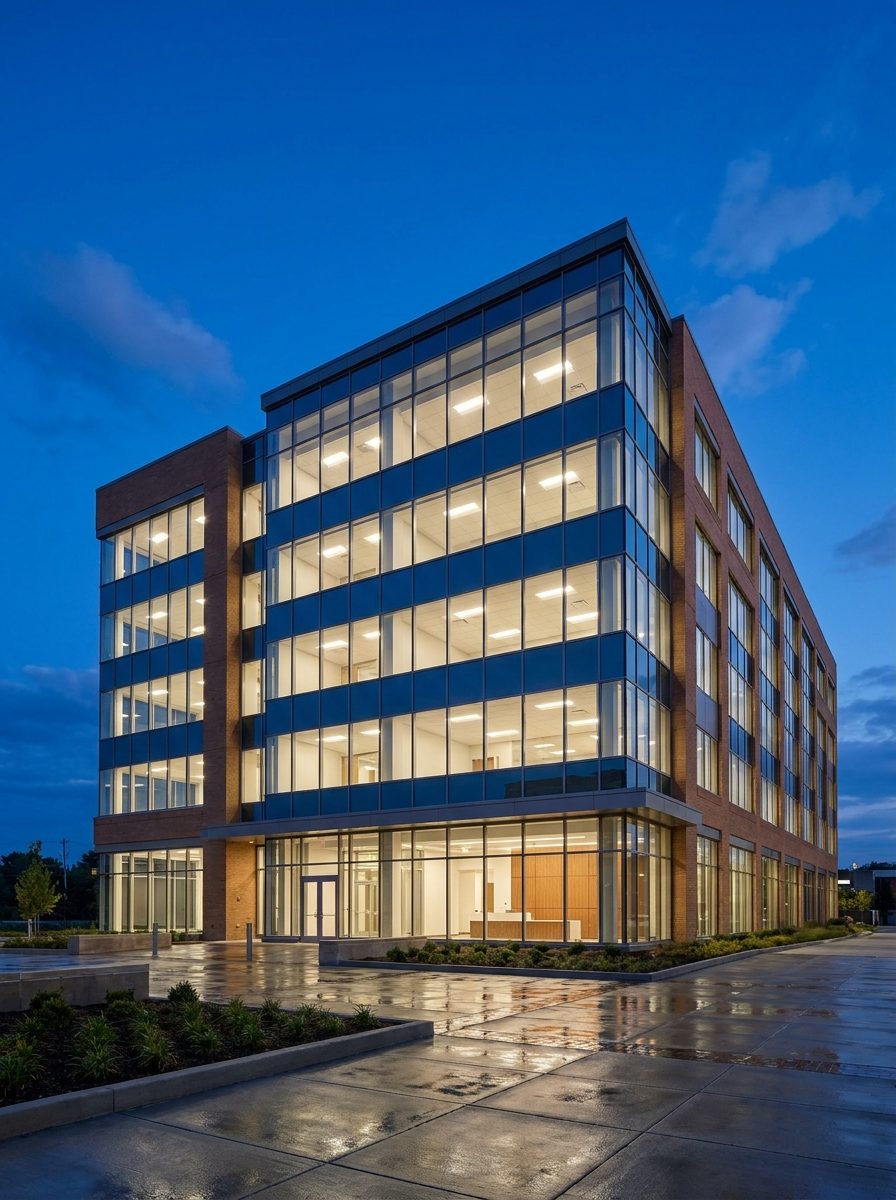 Modern commercial property
